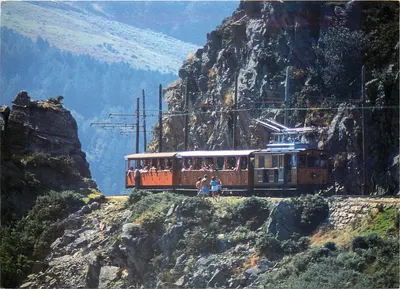 La Rhune (900 m) — O pequeno trem — Edições Lavielle, n° 1603