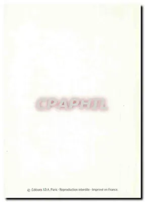 Ptak tropikalny — ilustracja botaniczna — Wydawnictwo I.D.A. Paris — Rewers