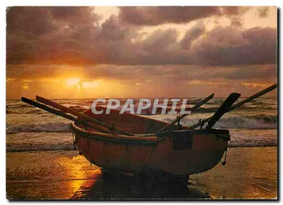 Pôr do sol na costa — Edições Chapeau Nantes — n°2830