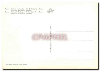 Parma - Galeria Nacional - G. B. Mazzola - Parma abraça Alessandro Farnese — Verso