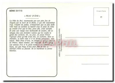कूतुहली के बच्चा — श्रृंखला 2217/2 — प्रकाशक एबेल कार्ड, लिंसे-पेरिस — पीछे