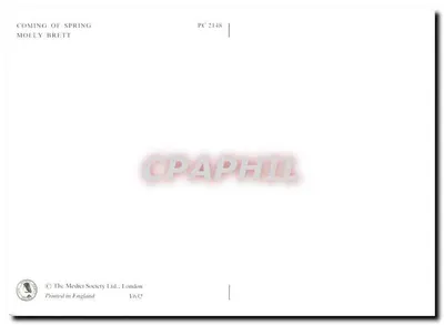 Wiosna – scena fery i wróbla – Molly Brett, PC 2148 — Rewers