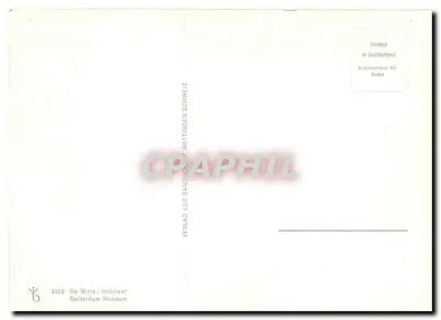 Interior — Museo de Róterdam — editor Verlag Leo, Baden — Reverso