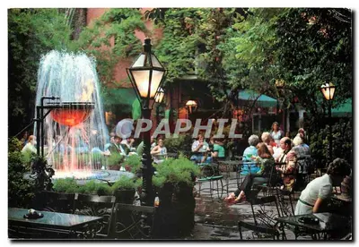 Pat O'Brien's Patio — Nova Orleans, Louisiana — Pub. por Grant L. Robertson, GLR-C-489