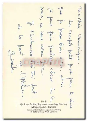 Pejzaż z jabłkiem — wydawnictwo Joop Smits / Aquamarin-Verlag, Gräfing — nr 5 — Rewers