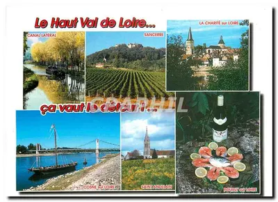 O Alto Vale do Loire... — panorama turístico — Éditions Nivernaises