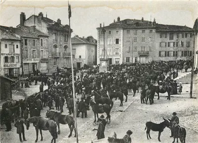 Feira de cavalos em Beyssac — Auvergne — Edições Arsère e Demo