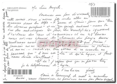Dieulefit (Drôme) — Ogólny widok — Wydawnictwo Blier n° 3419610-000060 — Rewers