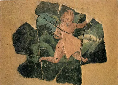 Amor sobre golfinhos — Pintura romana do 1º s. ap. C. — editada pelos Amigos do Velho Plassac