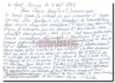 Pôr do sol sobre o mar — vista do Mont-Pélerin — editor W. Garmann, n° 23095147 — Verso