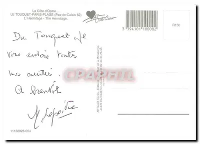 Le Touquet-Paris-Plage — Hotel de l'Hermitage — Editor ARTAUD Frères — Reverso