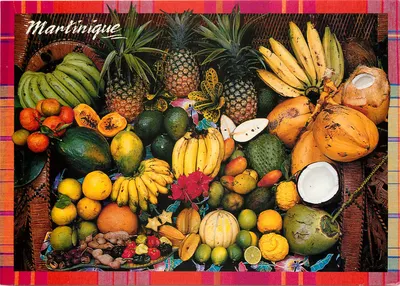 Martinica — Frutas tropicais — Edições Grand Sud, n°5