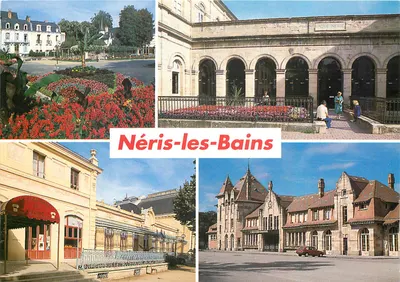 Néris-les-Bains — vista panorâmica — Edições Regionais