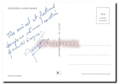 Wyspa La Réunion — Coco-tiers w Sainte-Marie — Éditions Clin d'Œil — Rewers
