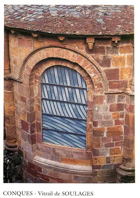 Conques - Vitral de Soularges — Éditions du Seuil