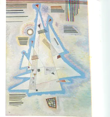 Vassily Kandinsky — No azul livre, 1929 — Editor: Vesterbros Ungdomsgard, Copenhague