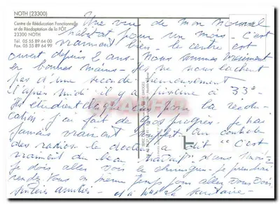Centrum Rehabilitacji Funkcjonalnej i Odbudowy FÔT — NOTH (23300) — Rewers