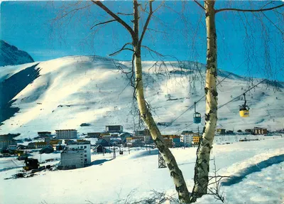 Les Deux Alpes — Pistas de Pied Moutet e Telecabine de Super Venosc — Éditions Interd