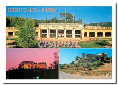 Gréoux-les-Bains — Termas troglóditas celtas galorromanas — Éditions de France