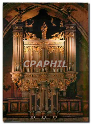 Órgão da Catedral Santa Maria de Oloron — Século XVII — Impressões Combier Macon