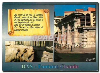 DAX - Fontaine Chaude — Éditeur Chouand, n° de série non visible