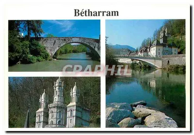 Bétharram — vista geral e santuário — Graphphil