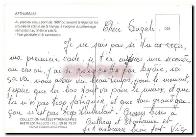 Bétharram — vista geral e santuário — Graphphil — Verso