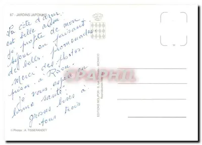 Jardim Japonês — Mônaco — Edições Molupor — Verso