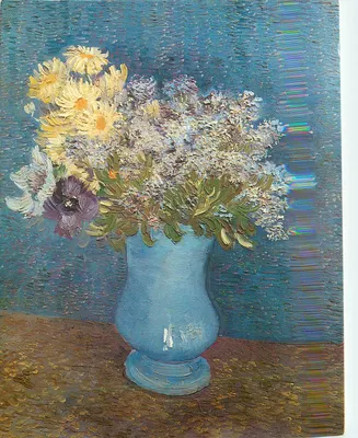 Vaso com flores — obra de Vincent van Gogh — edição Cicero