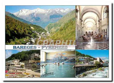 Bareges - Pirineus — estação termal — editor Graphithi