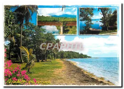 Guadalupe, Goyave — vista de praia e paisagens