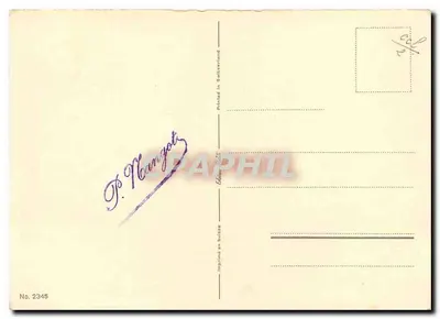 Campos de feno — céu nublado — Jaspures Billé, editor No. 2345 — Verso