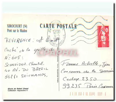 Most nad Madonem — Xirocourt (54) — Wydawnictwo Musardt — Rewers