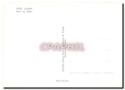 Hotel Lauzun — Drzwi do Salony — Bulloz, Paryż — Rewers