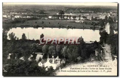 जेन्स (म.-एल.) - सेंट-यूज़ेब के गिरजाघर से ली गई पैनोरमा - एल. वी., फोटो नंबर 30