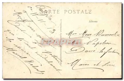 Oudjda (Marocco) — Vista generale verso il Consolato della Francia — Edizione Benichou, n°69 — Verso