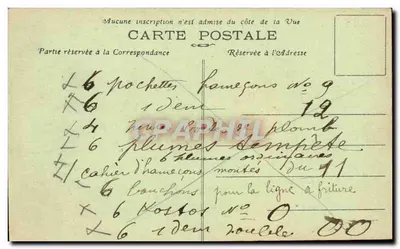 Chenehutte-les-Tuffeaux — Le Bourg — A. Gendron, uitgever Saumur — Achterkant