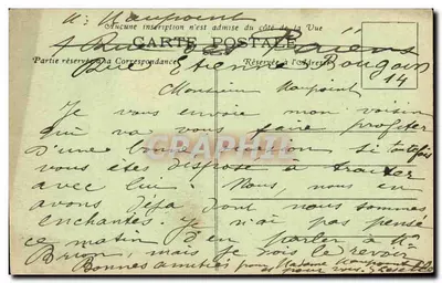 Chenehutte-les-Tuffeaux — Le Bourg — A. Gendron, uitg. Saumur — Achterkant