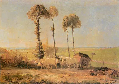 Os bois — 1893 — Paul-Louis MARTIN dit MARTIN des Amoignes