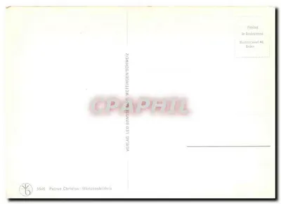 Retrato de jovem mulher — época Renascentista — Verlag Leo Bandes, Wettitingen/Suíça, n° 5546 — Verso
