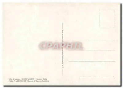 Willa di Maser — Sala Bacco (Sufit) — R. Bertoncicello Brotto — Rewers