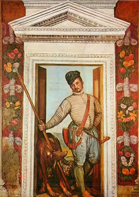 Villa di Maser — Autorretrato de Paolo Veronese — R. Bertoncello (PD)
