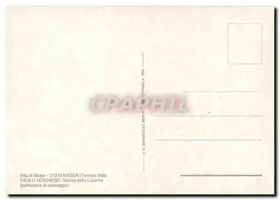 Villa di Maser — Stampa di paesaggio — R. IERTONCELLO BRITTO — Rewers