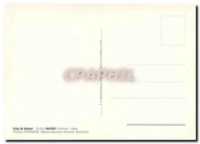 Villa di Maser — Sala Tribunale d'amore, Musicanti — R. Bertoncicello (PD) — Rewers