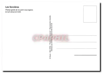 Les Sorcières — Promenade Nocturne — Gwan, Réf. CP09 — Rewers