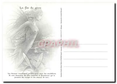 Czarodziejka lodu — ilustracja Guilberta — wyd. SYMAPPE — Rewers