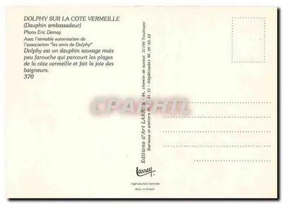 Dolphy — Filhote de Lobo-Marinho Embaixador — Edições Larrey — Verso