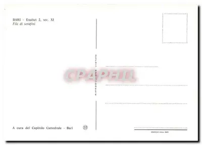 Bari — Exultet 2, XI wiek — File di serafini — Rewers