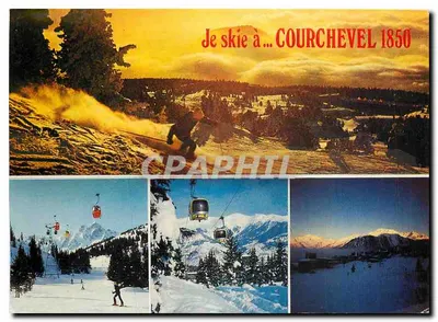 Courchevel 1850 — Eu esquio em... — Edições e impressões Mâcon