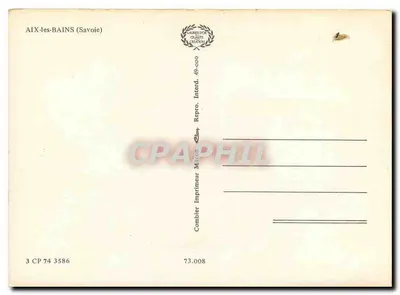Curista en Aix-les-Bains — Aquí tienes tus mandamientos — Editor Comblier — Reverso